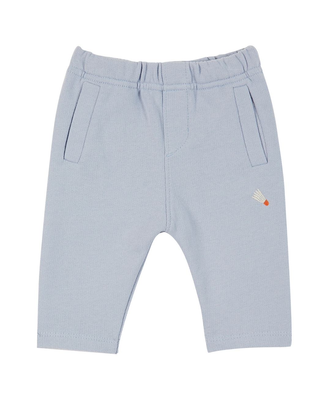 Pantalon coton bio badminton brume