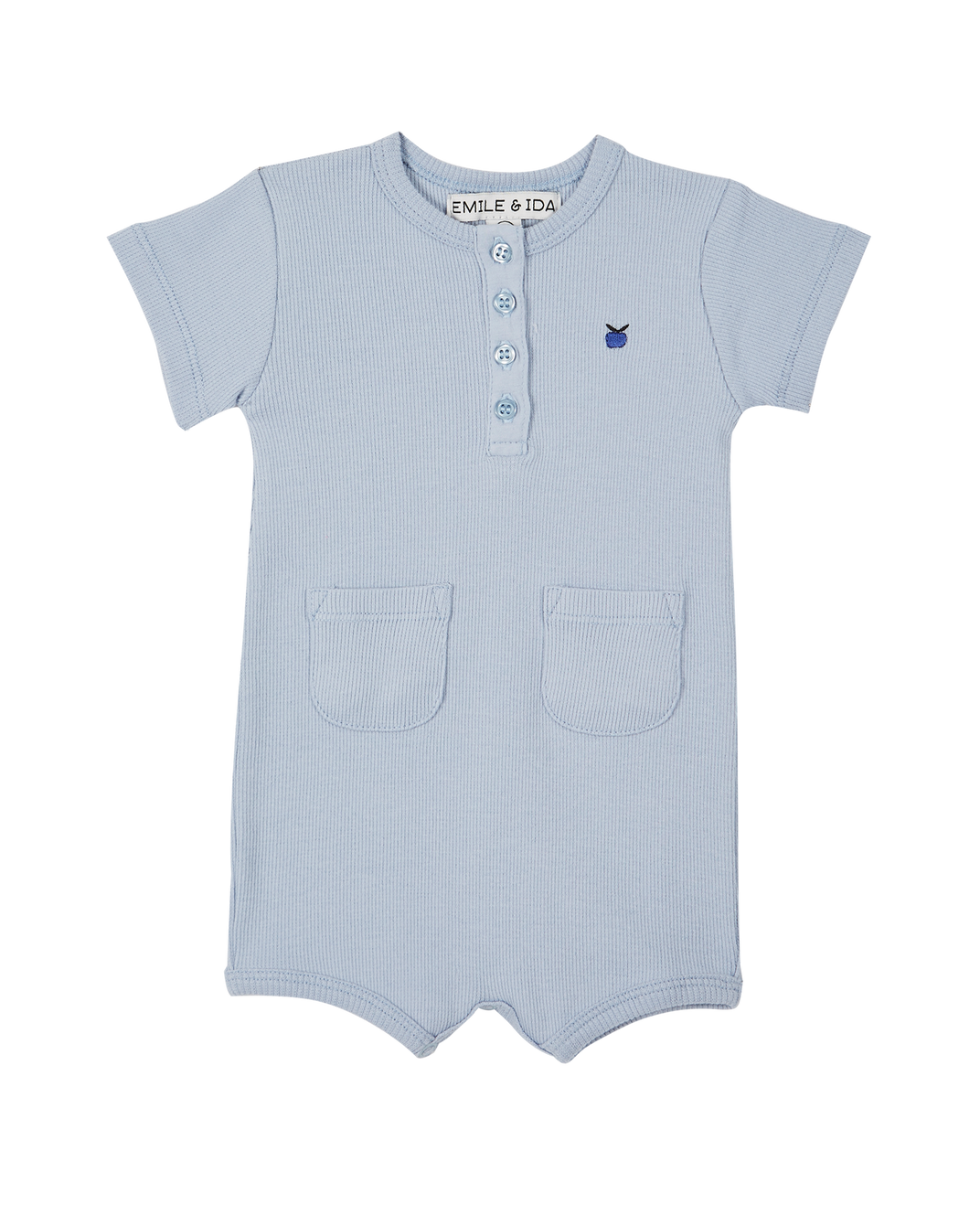 Combicourt - coton bio côtelé brume