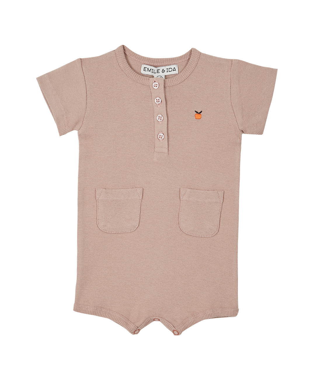 Combicourt - coton bio côtelé mauve