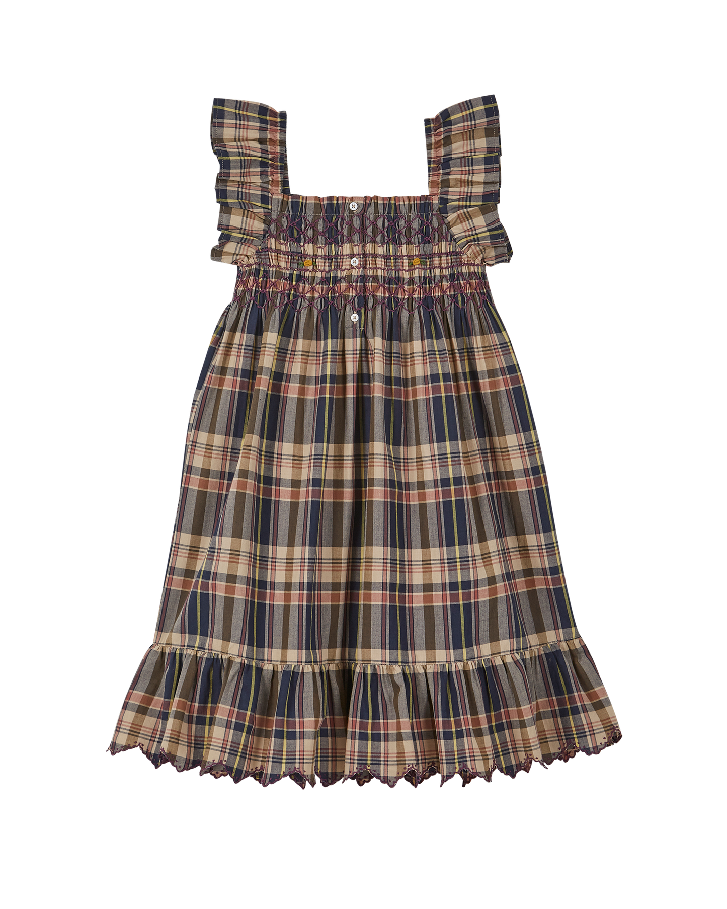 Robe coton madras