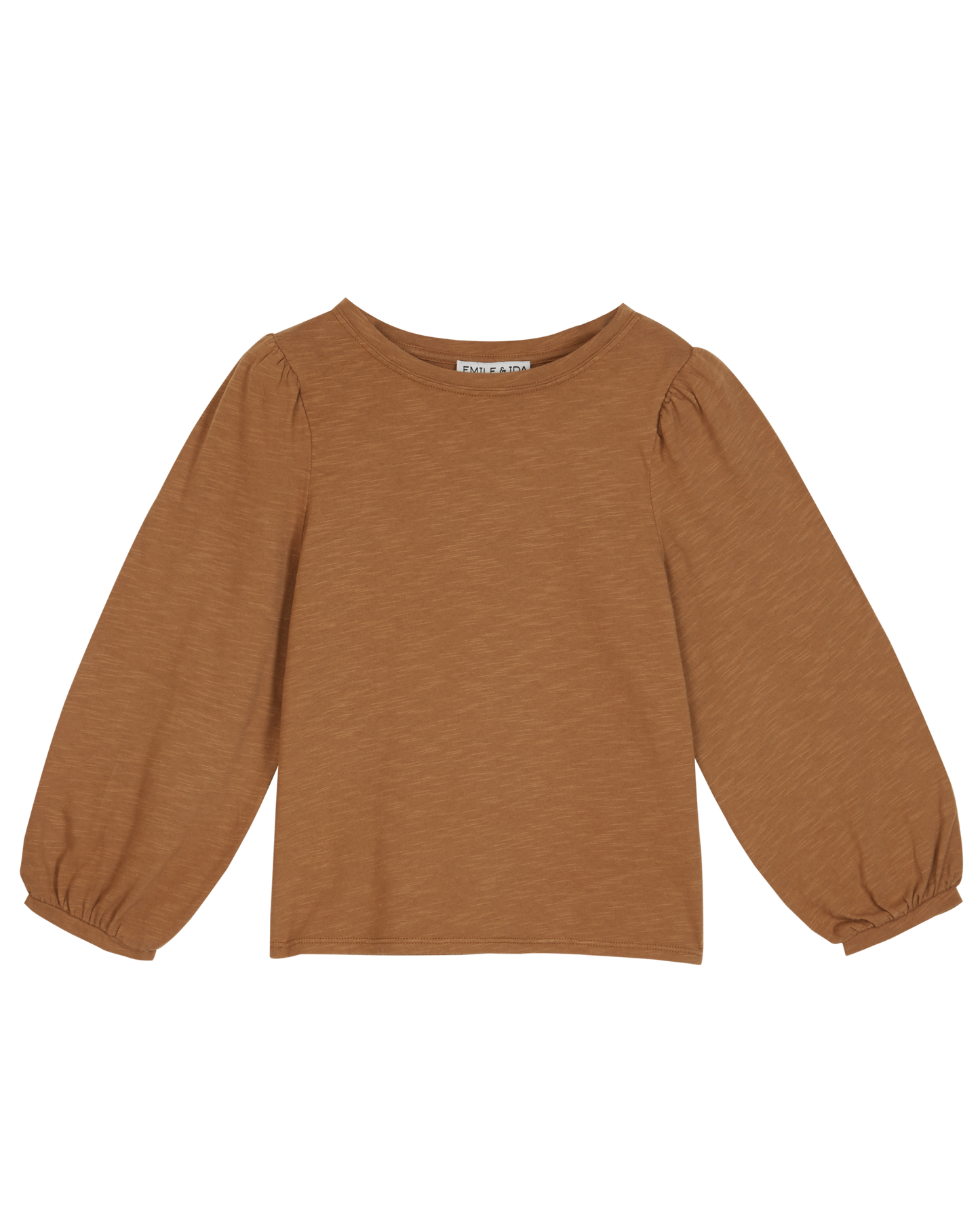 T-shirt fille coton bio macadamia