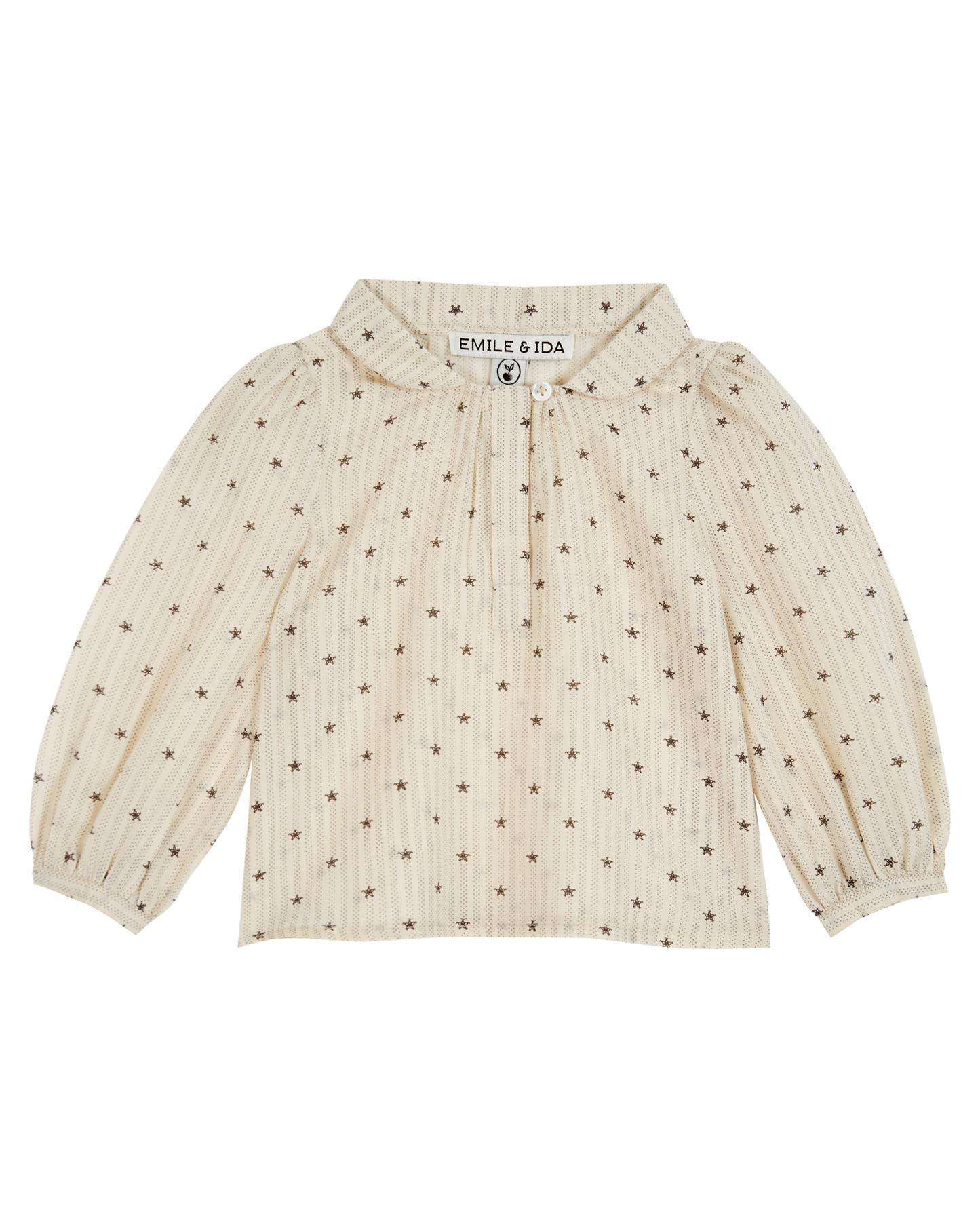 Blouse étoile écru