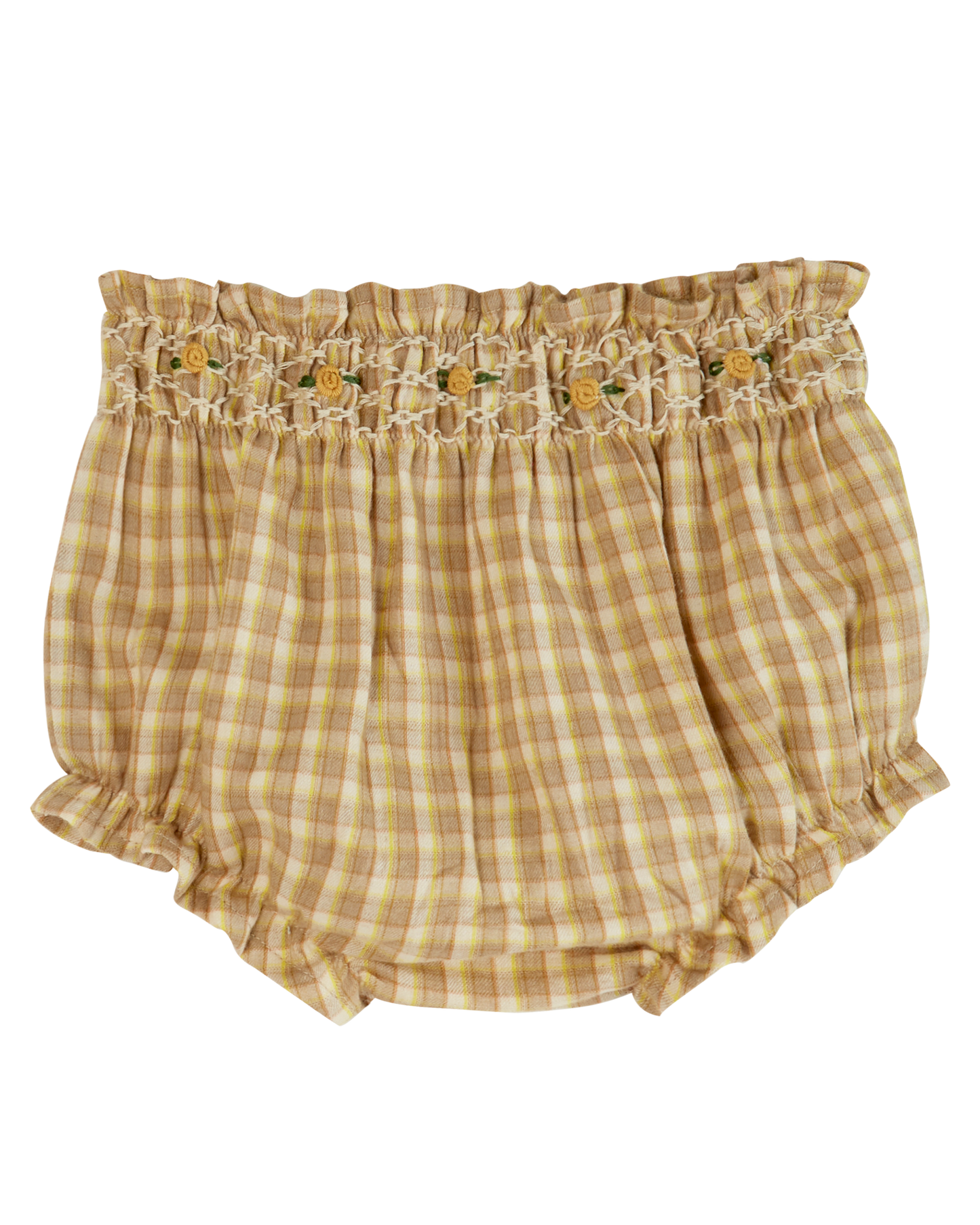 Bloomer carreaux Brigitte jaune