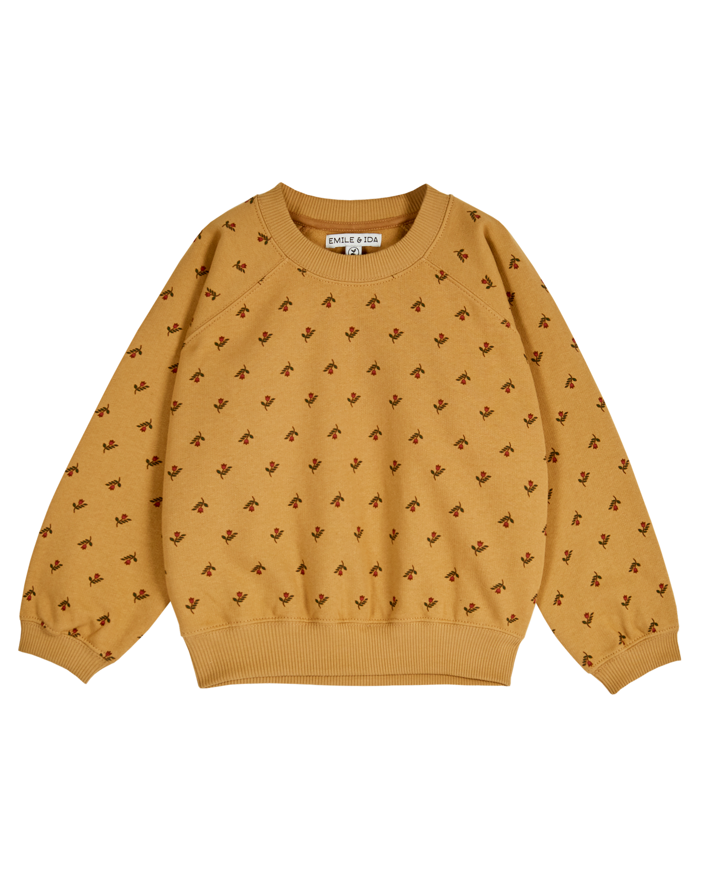 Sweat jonquille coton bio biscotte