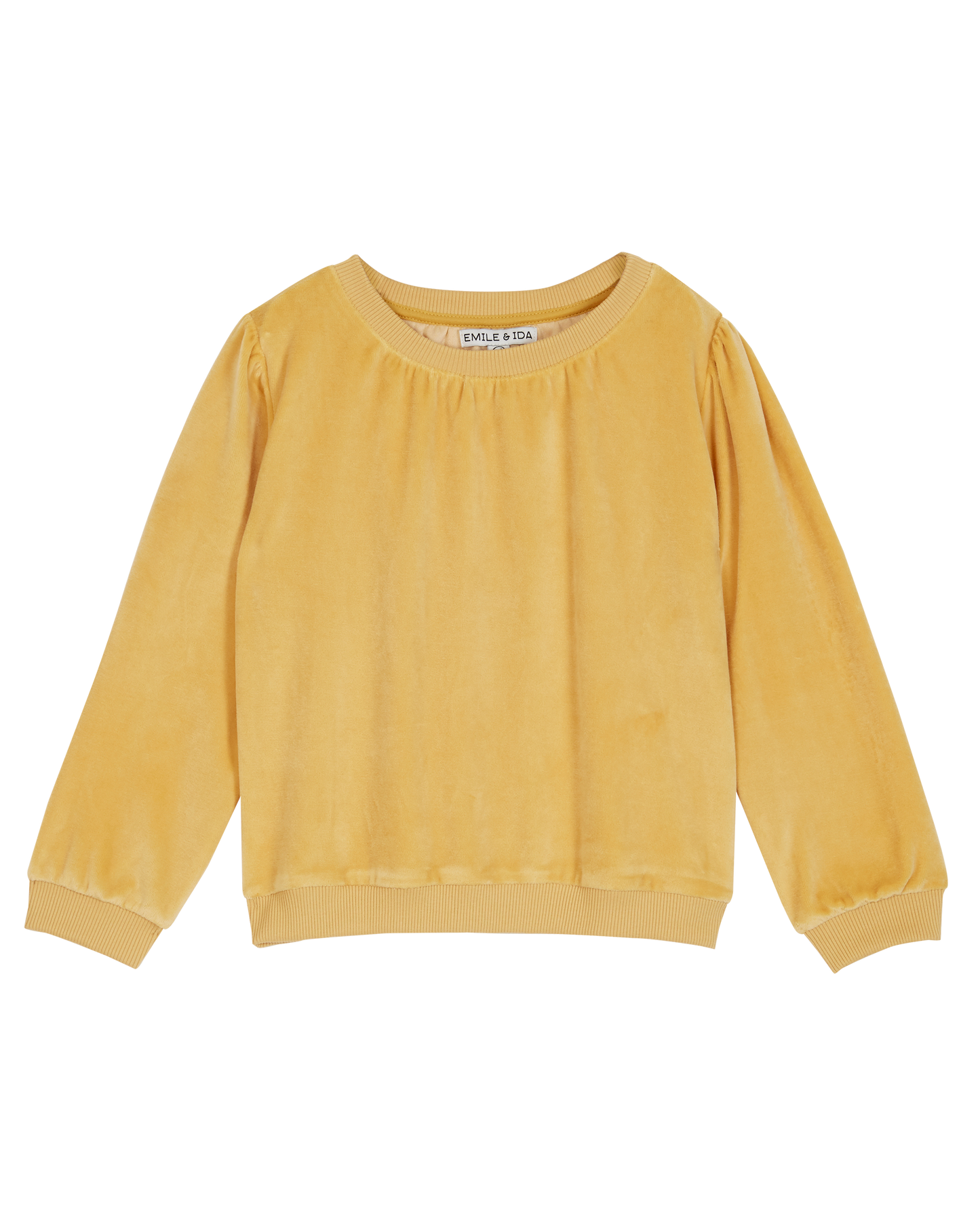 Sweat velours maïs