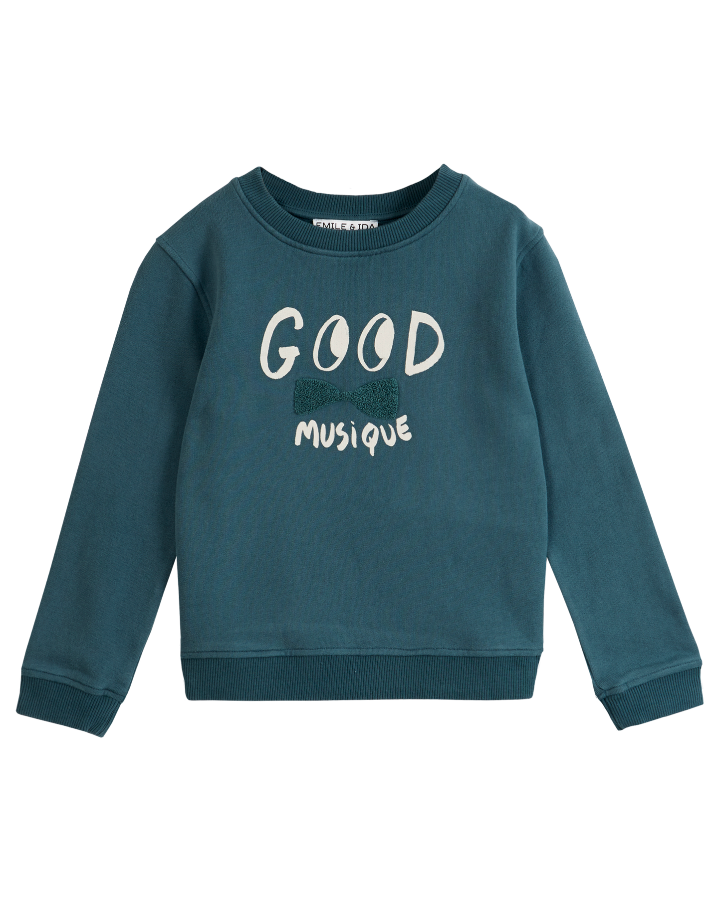 Sweat Good Musique coton bio sapin