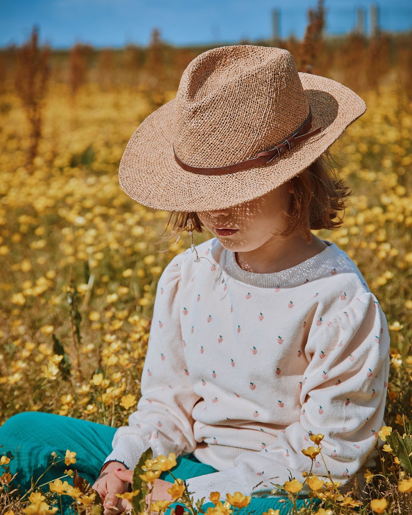 Sweat fille - Éponge petit coeur rose