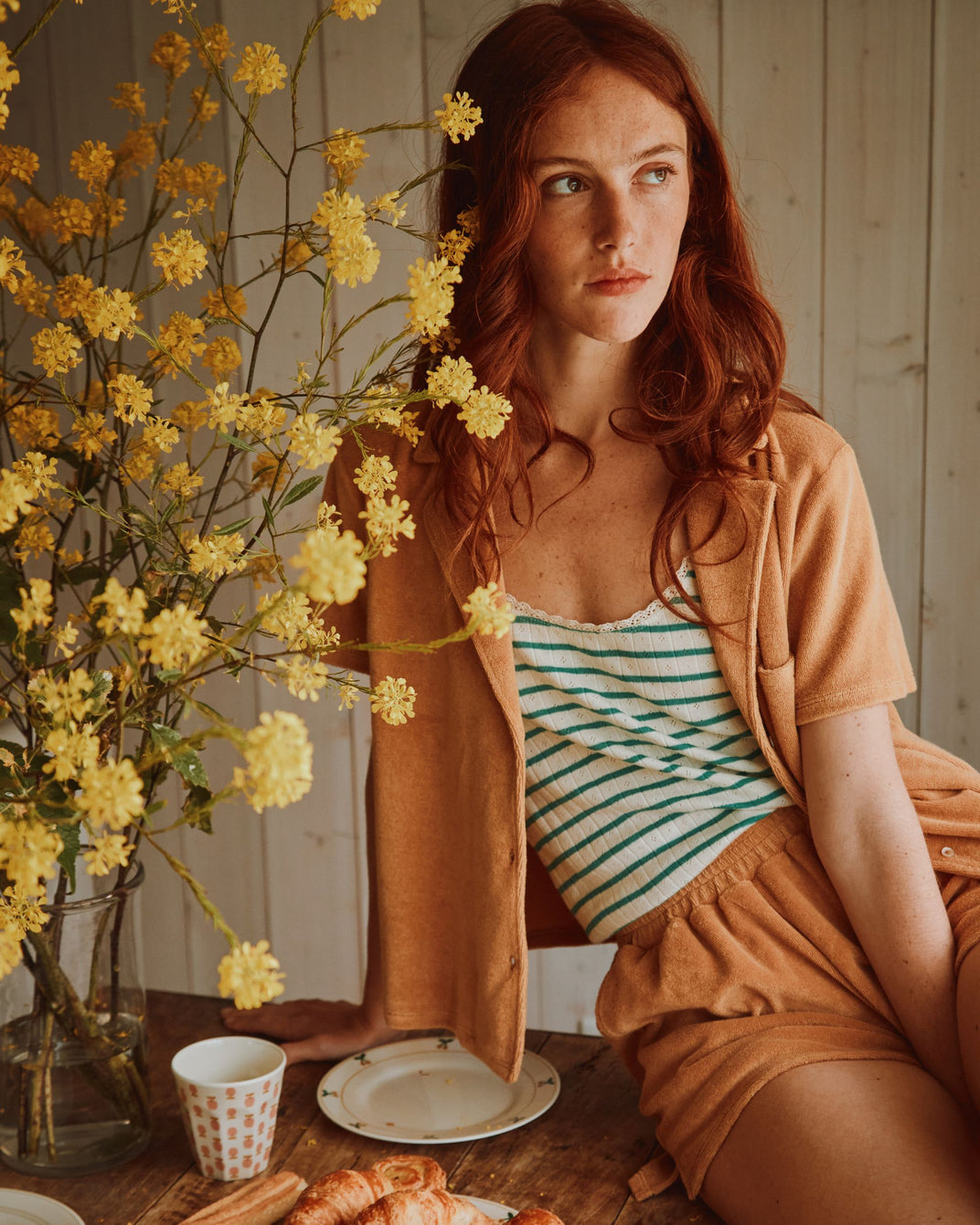 Chemisette - éponge miel