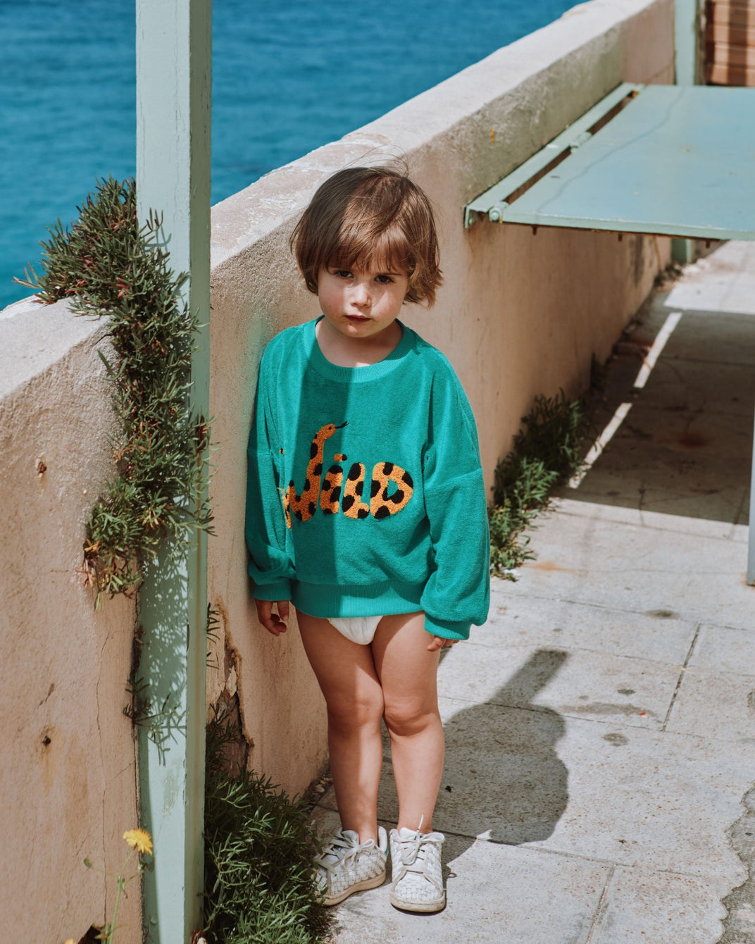 Sweat éponge Wild vert