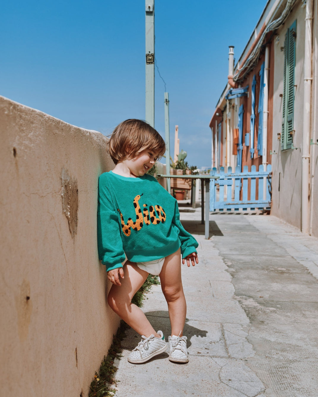 Sweat éponge Wild vert