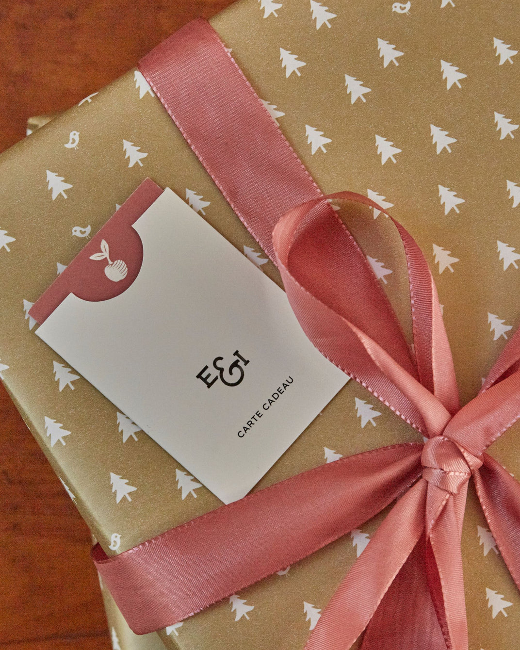 Carte cadeau physique - Vichy rose