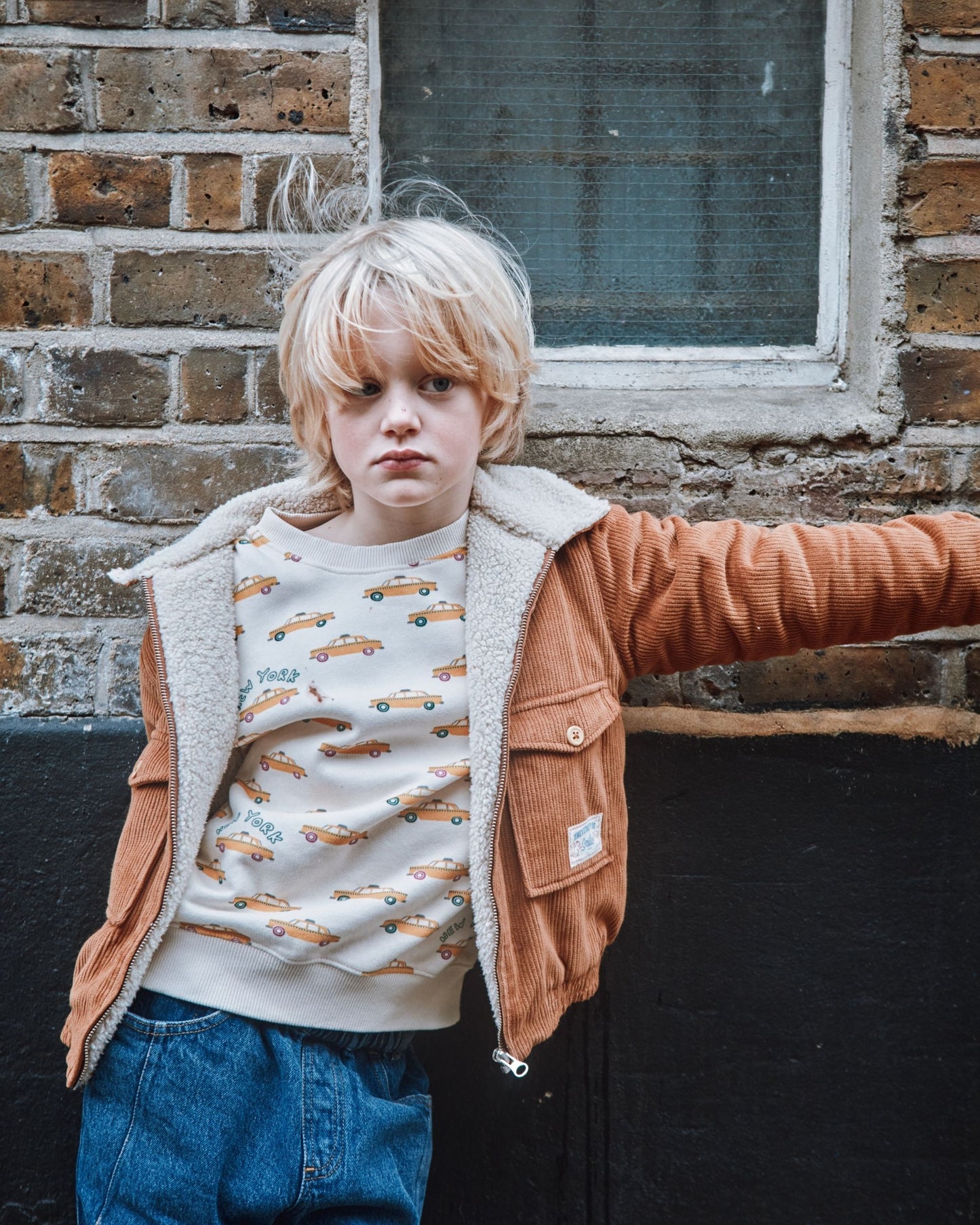 Sweat taxis coton bio écru