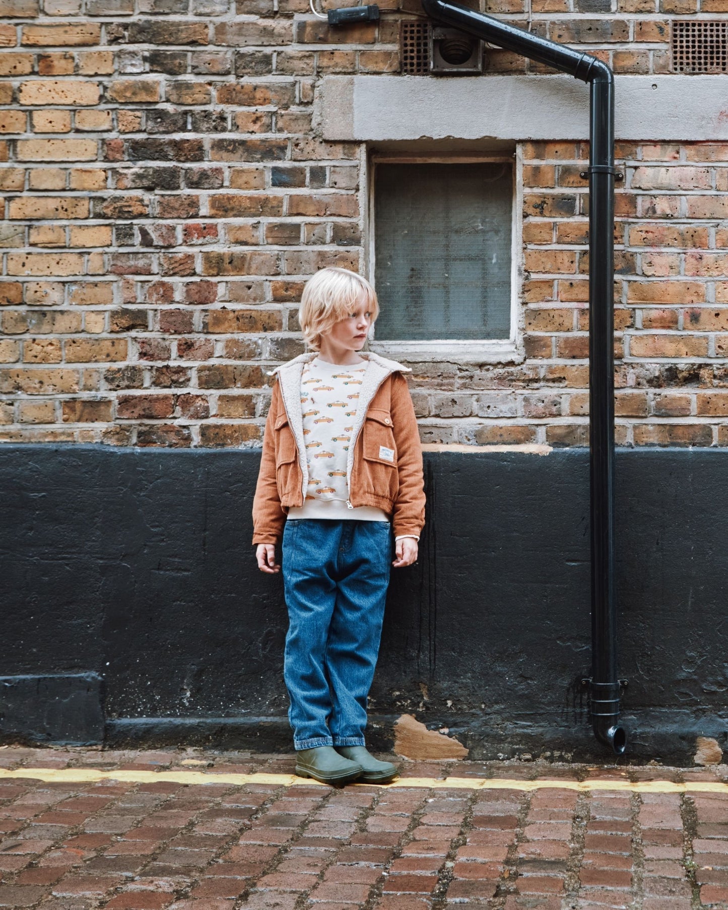 pecan-lined velvet jacket