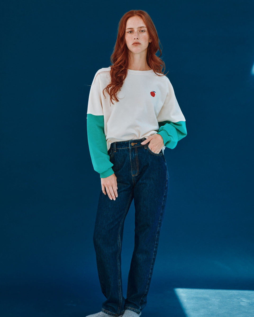 central park cream sweatshirt