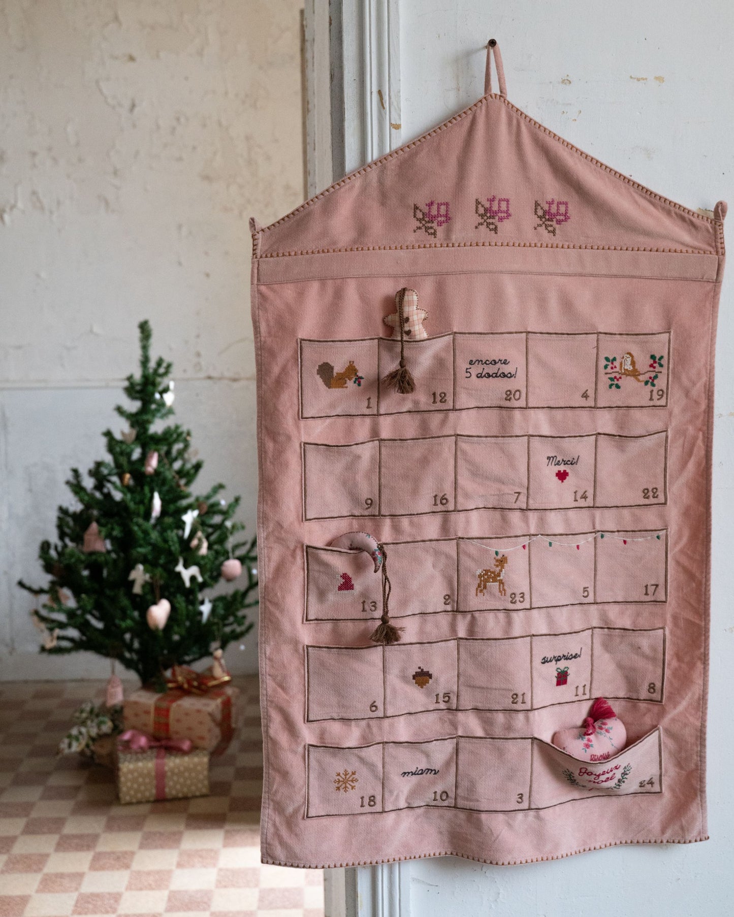 peony advent calendar