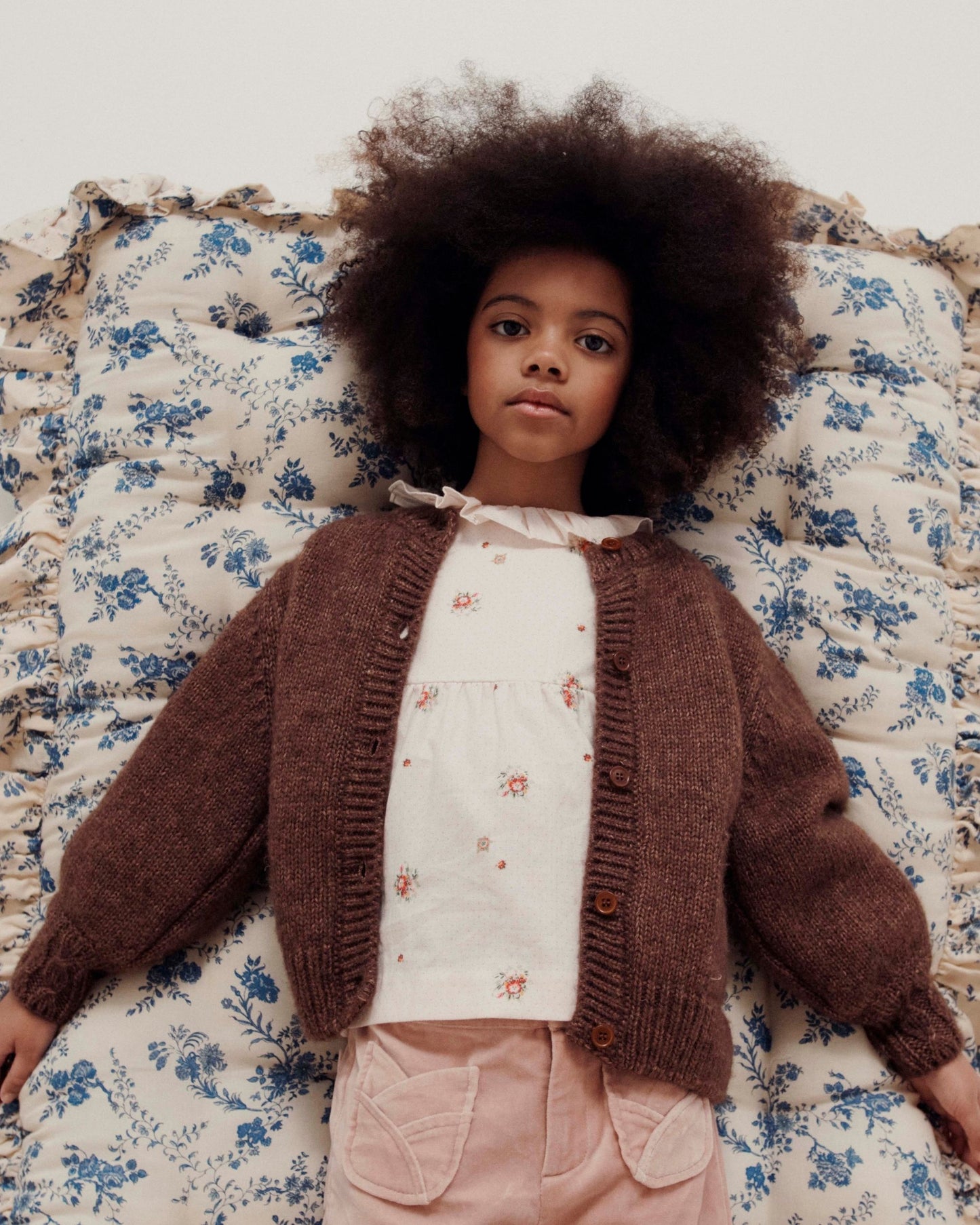 Cardigan ultra doux châtaigne