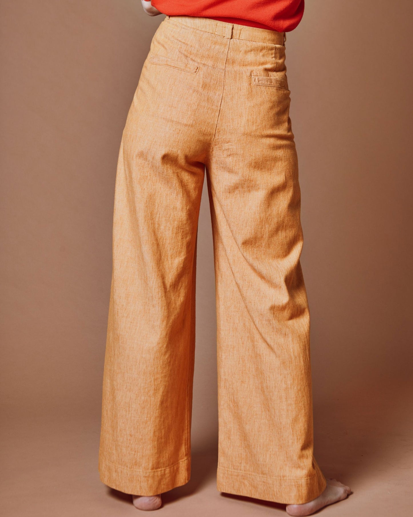 Pantalon - Ample jaune