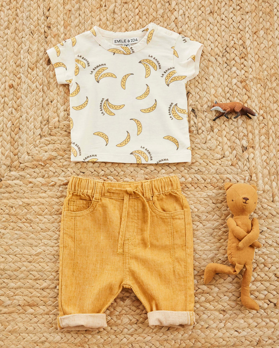 T-shirt - Banane crème