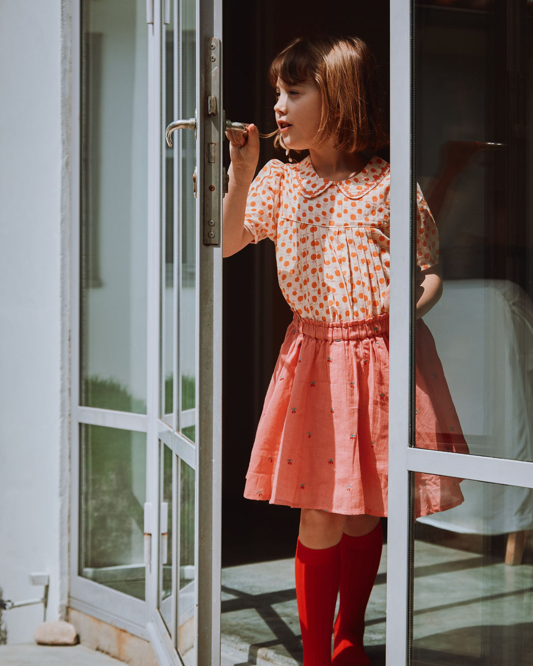 Jupon - brodé all over grenadine