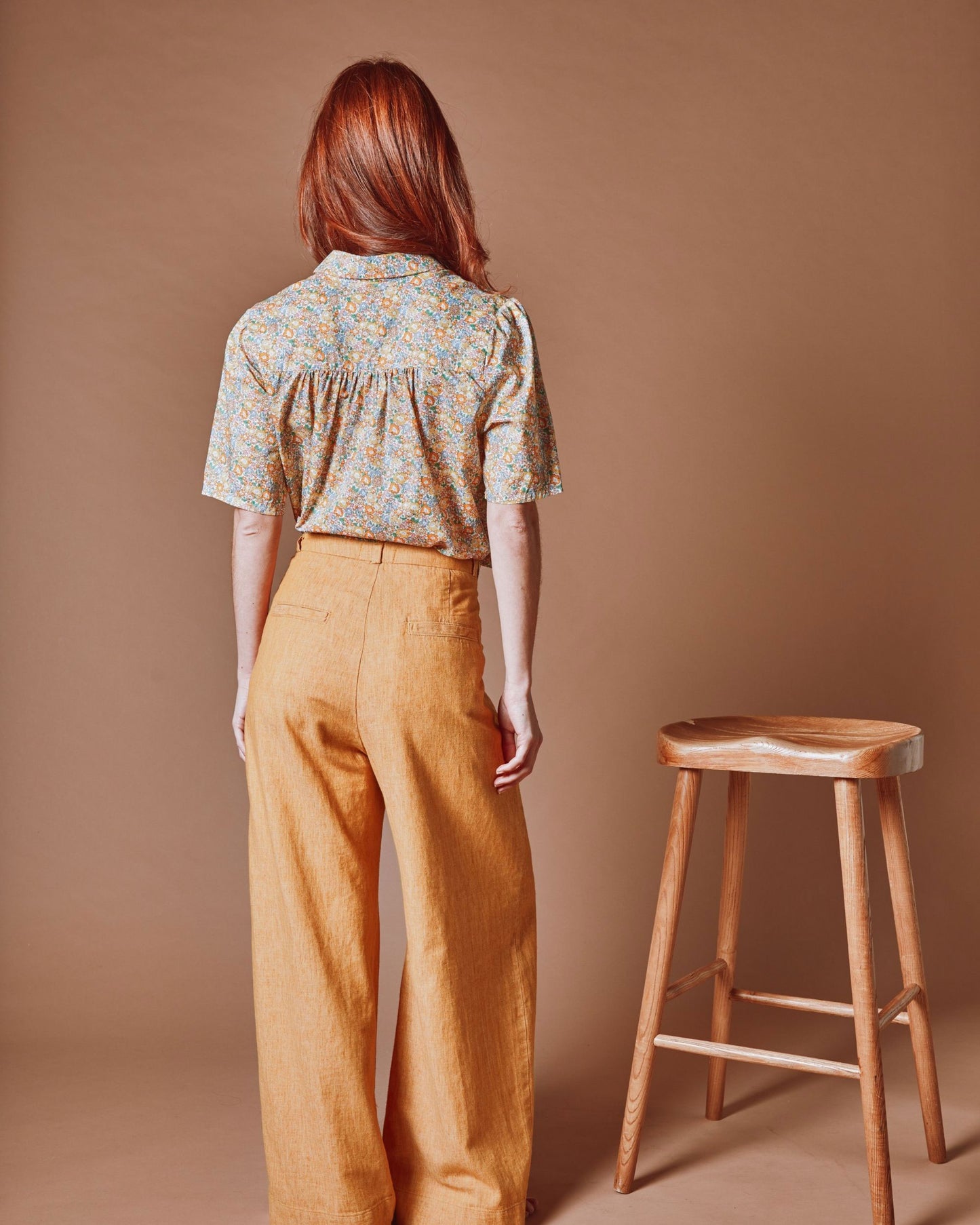 Pantalon - Ample jaune