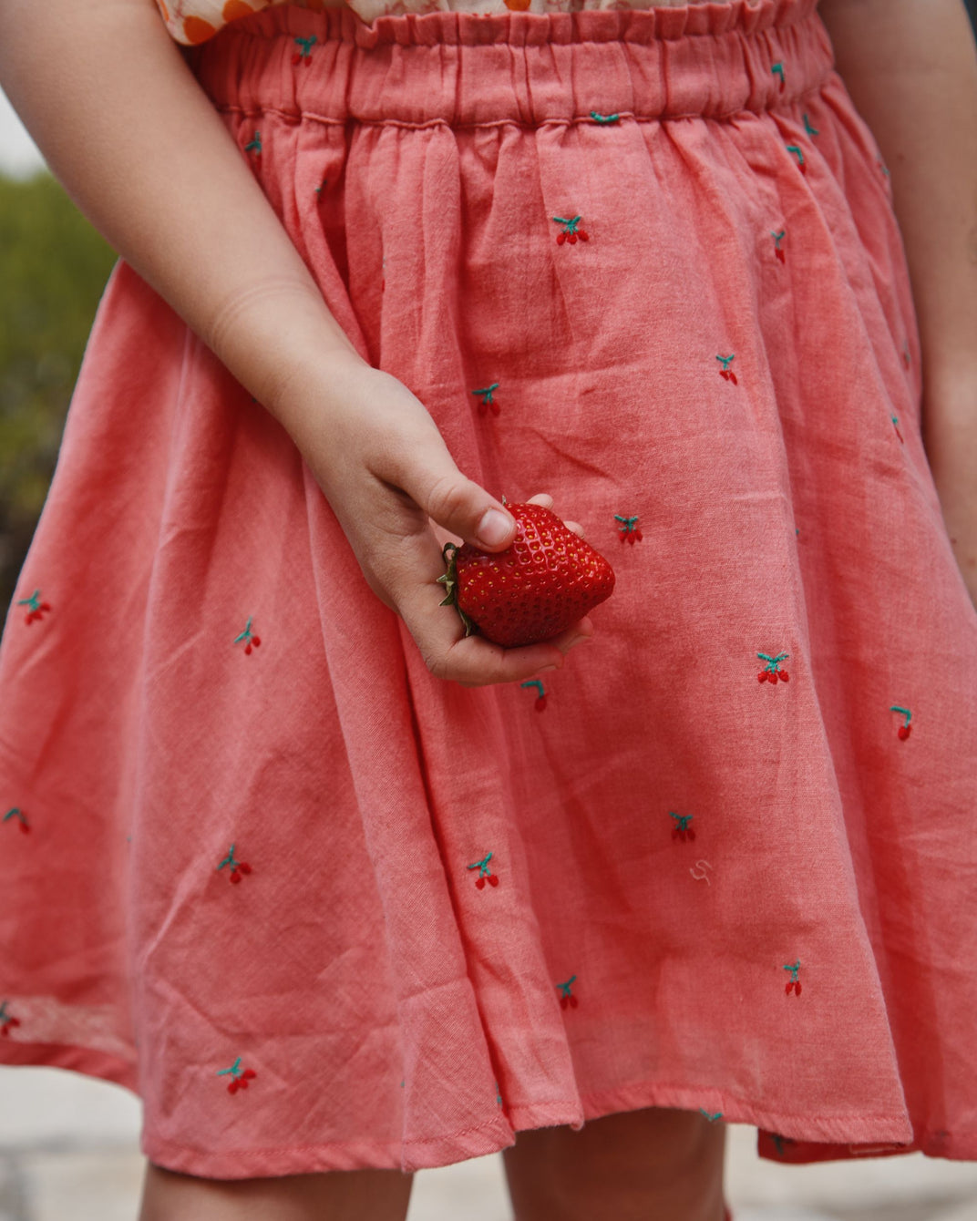 Jupon - brodé all over grenadine