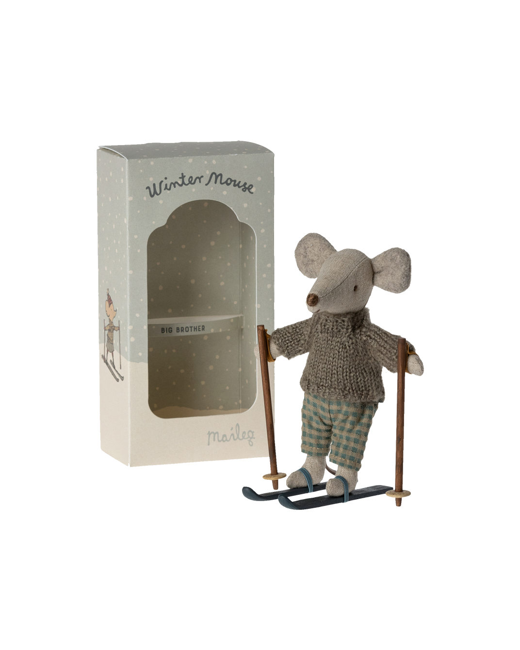 Souris en hiver grand frère - Maileg
