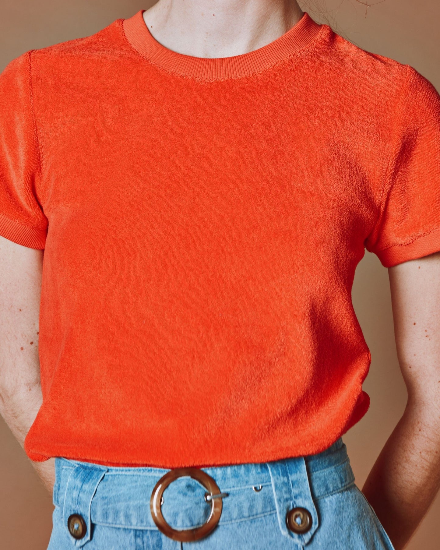 T-shirt - Éponge rouge