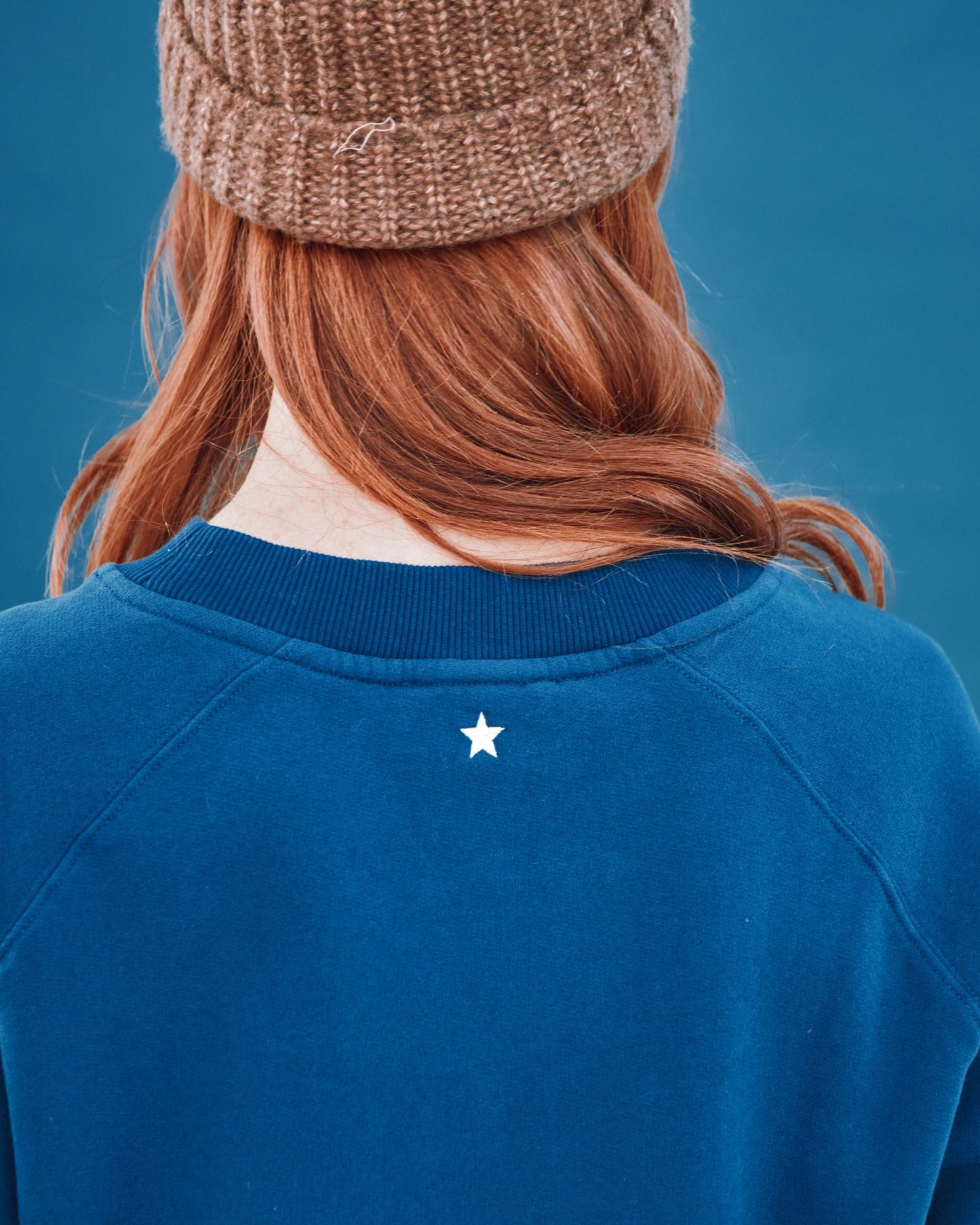 sapphire logo sweatshirt