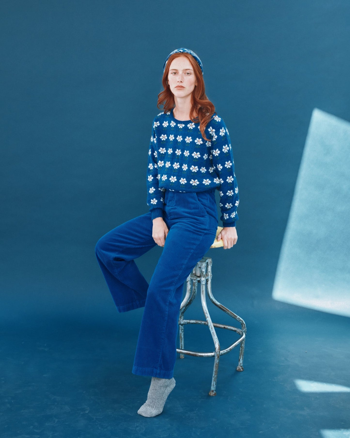 royal velvet straight pants