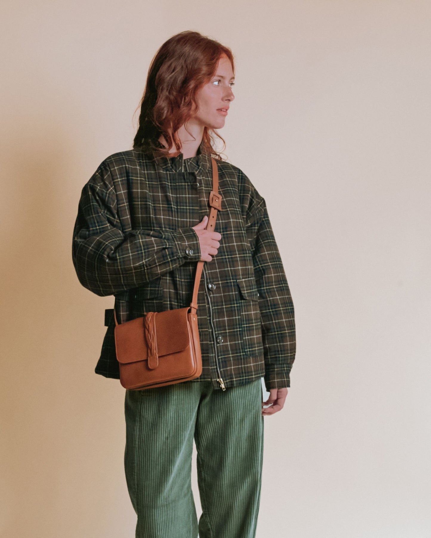 Veste - Carreaux marron