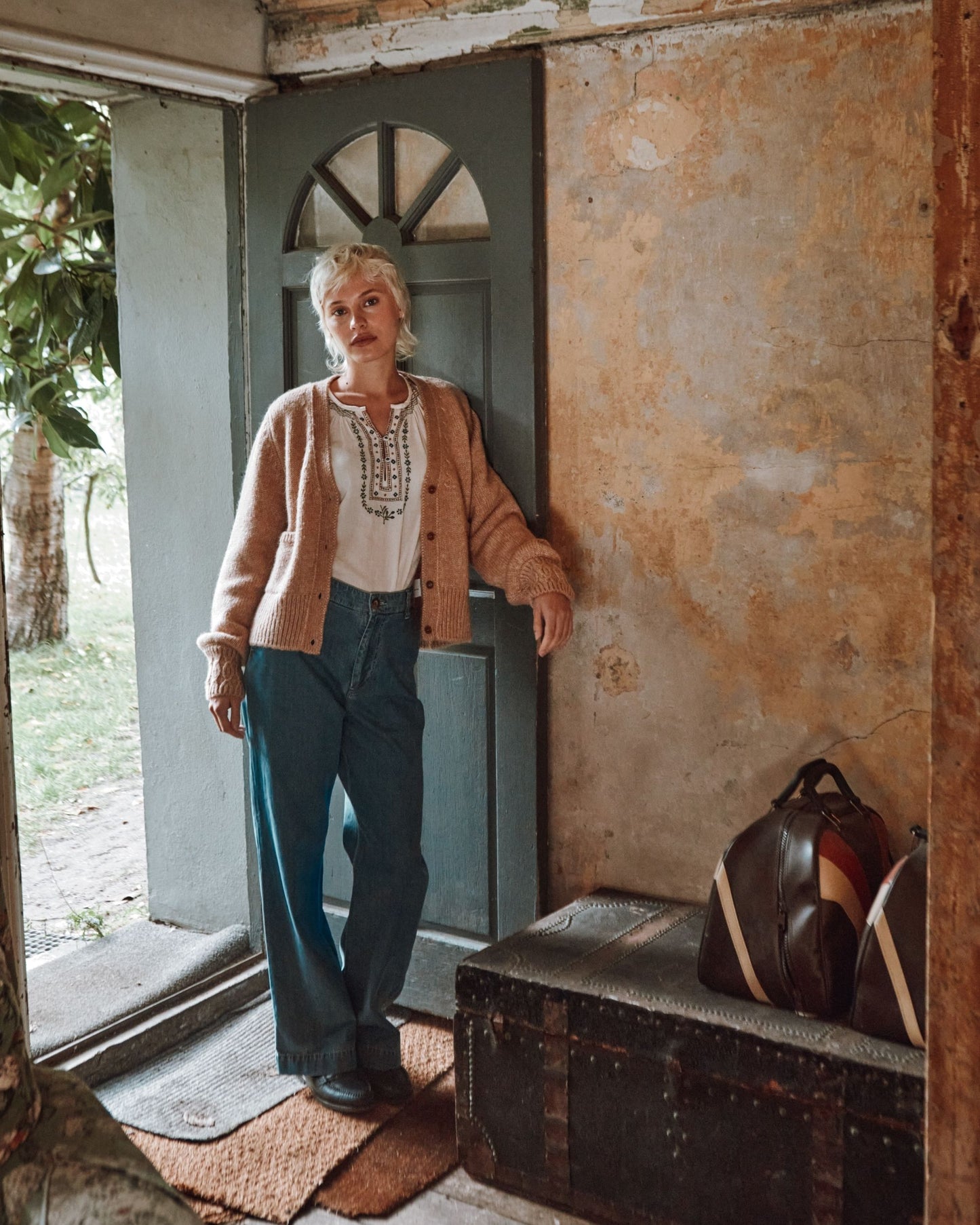 Cardigan ultra doux beige