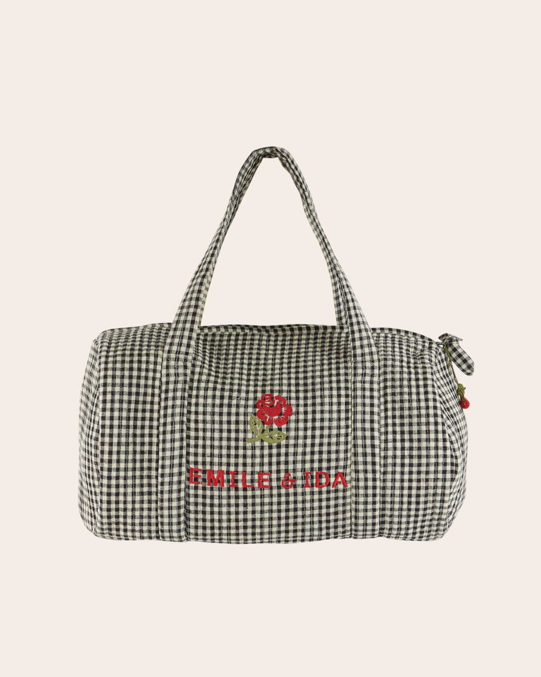 Sac week-end - Vichy noir