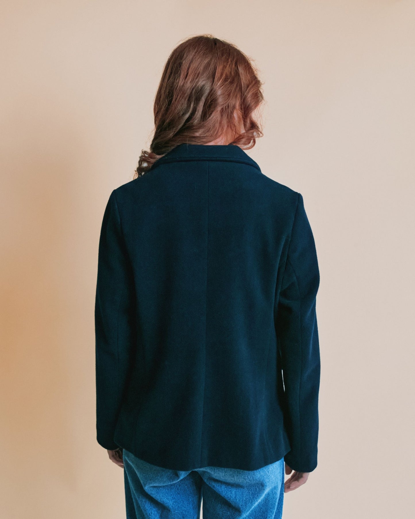 Veste tailleur - Laine marine