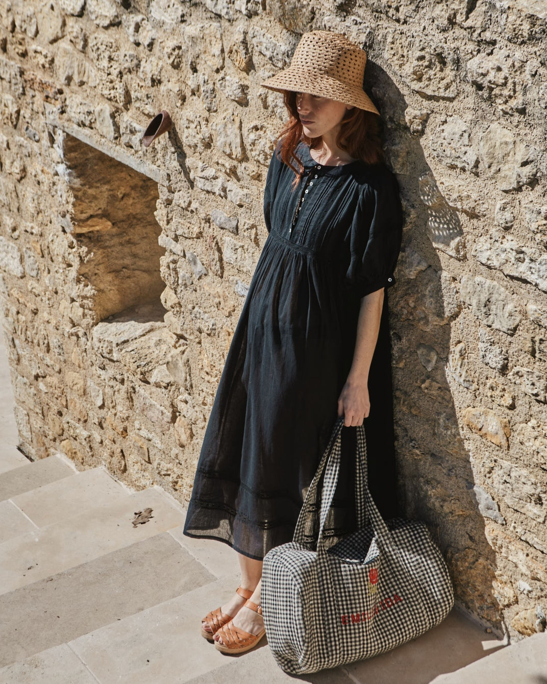 Robe longue - Dentelle noir