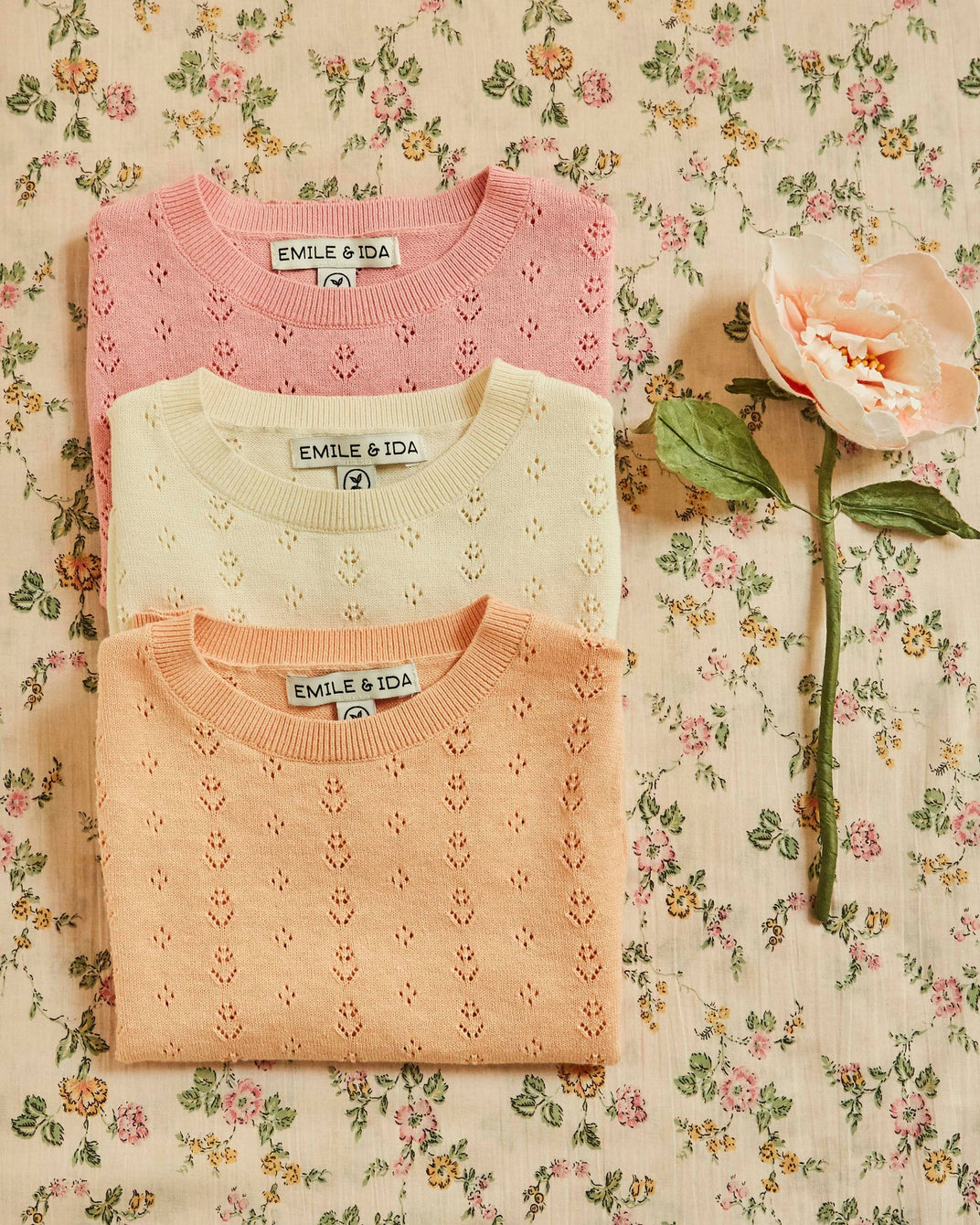 Pull - Ajouré crème