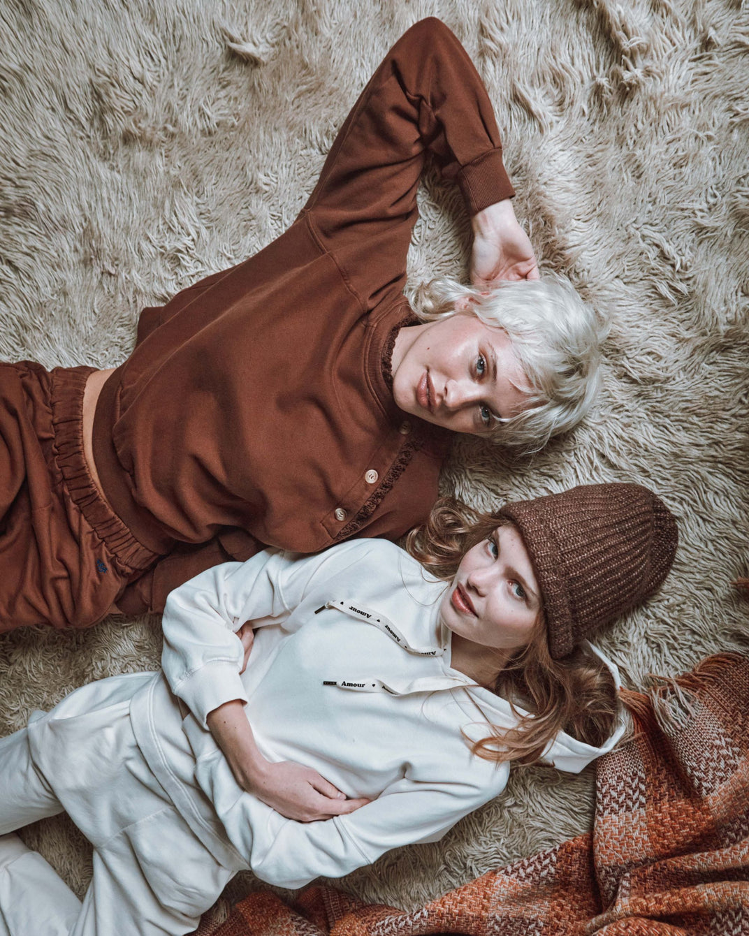 Sweat à capuche coton bio écru