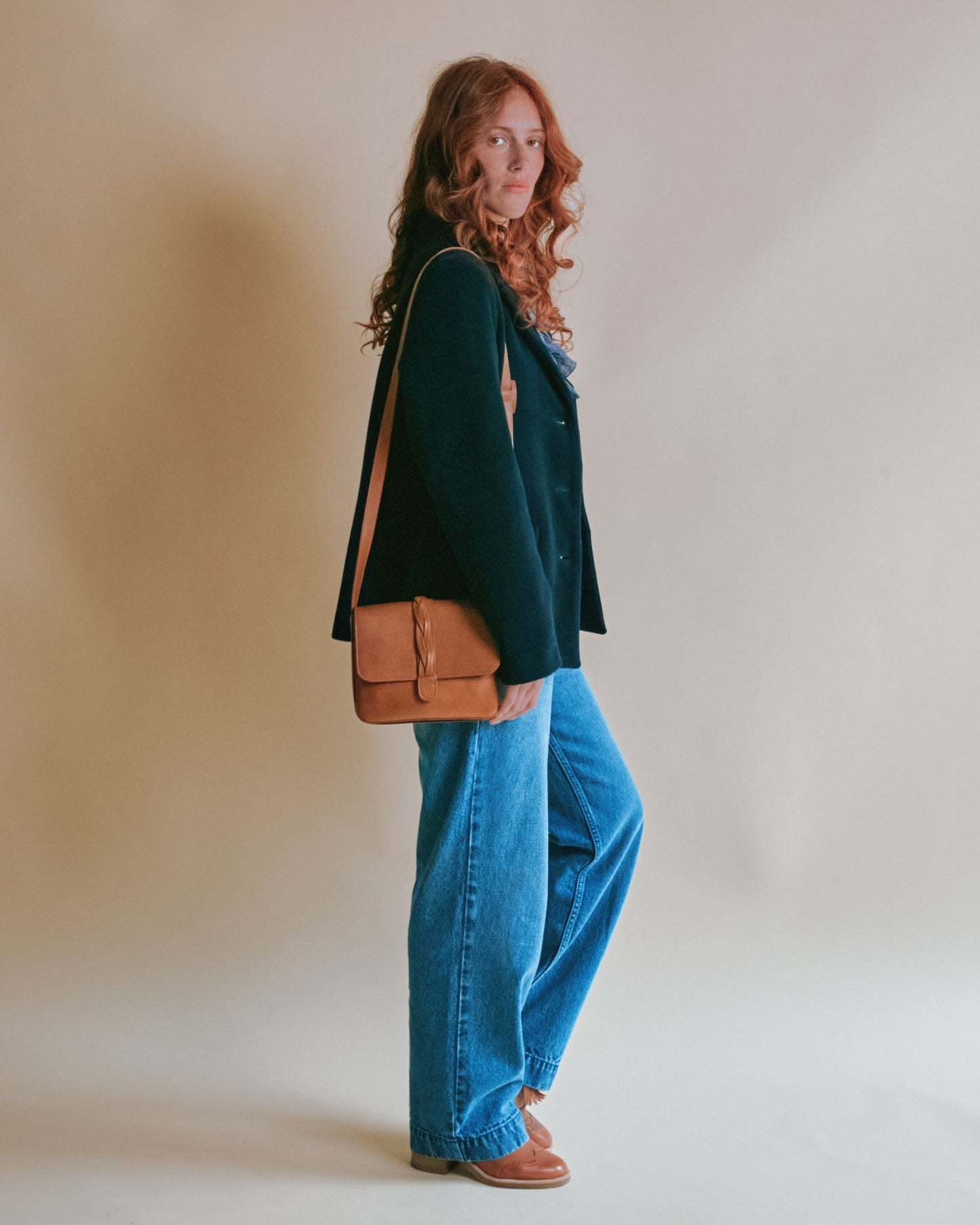 Sac à bandoulière - Camel