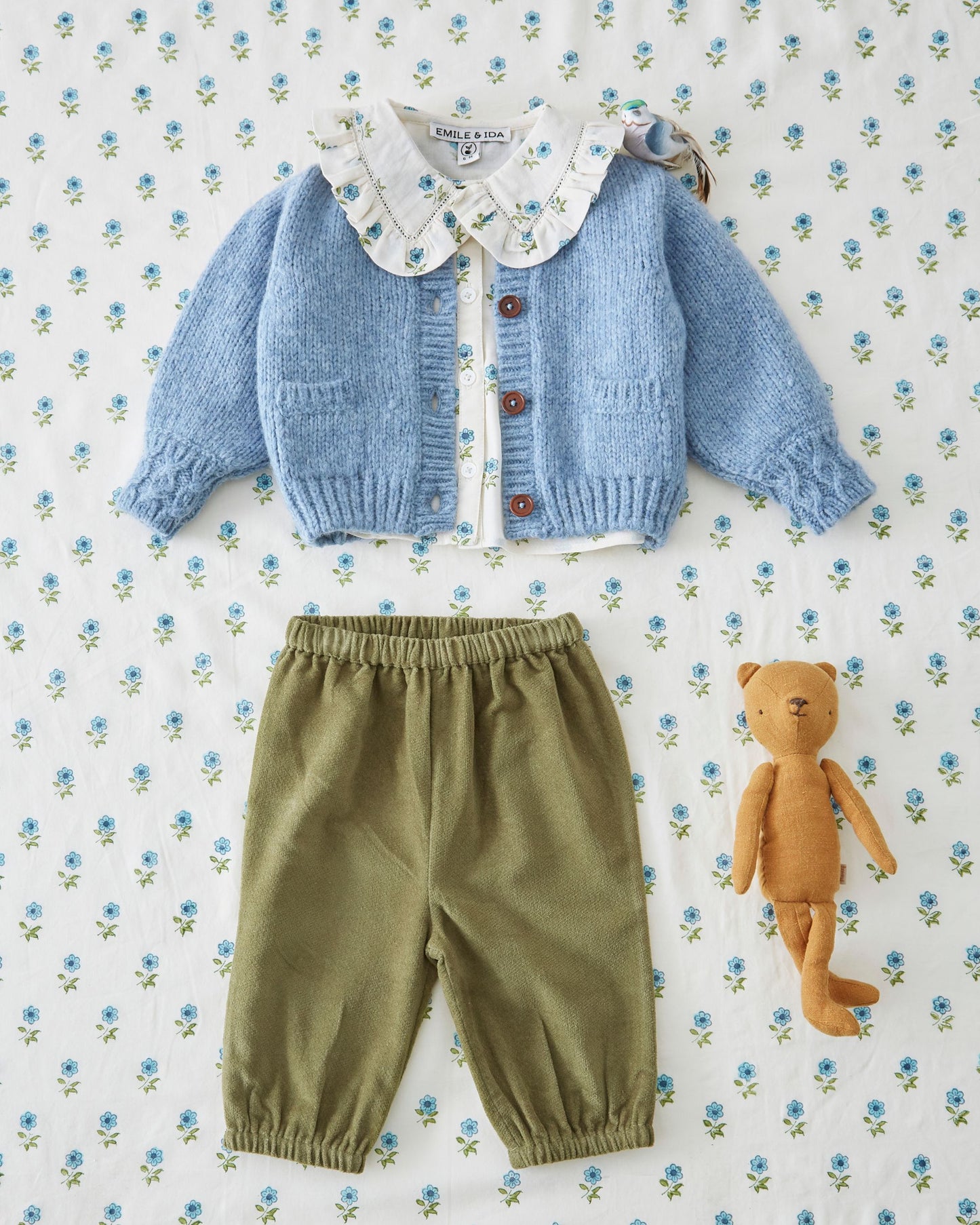 Cardigan - Ultra doux bleu