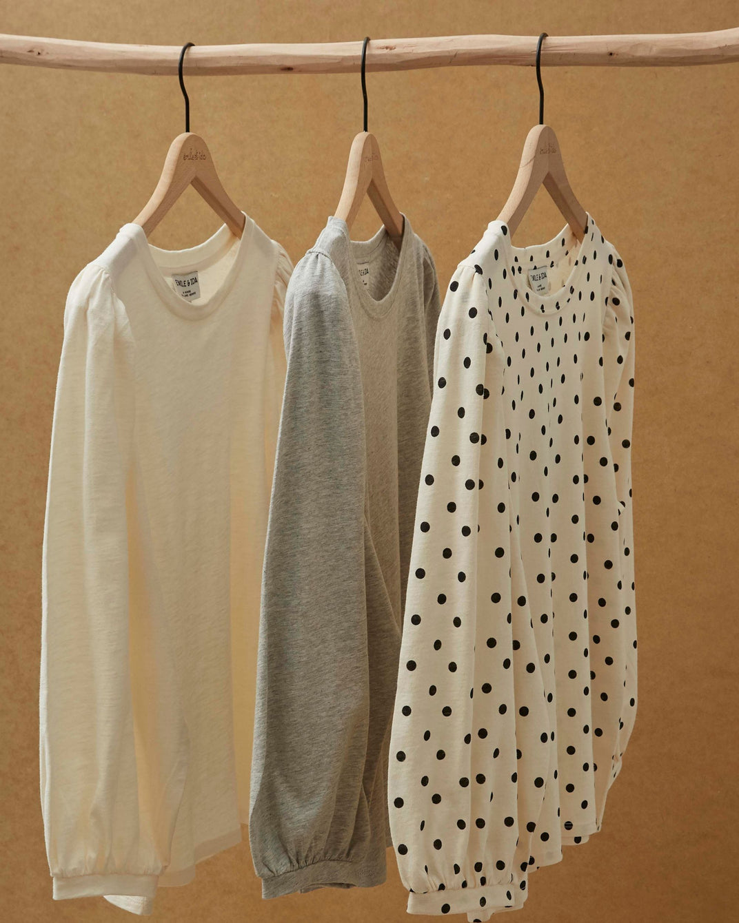 cream flame jersey t-shirt