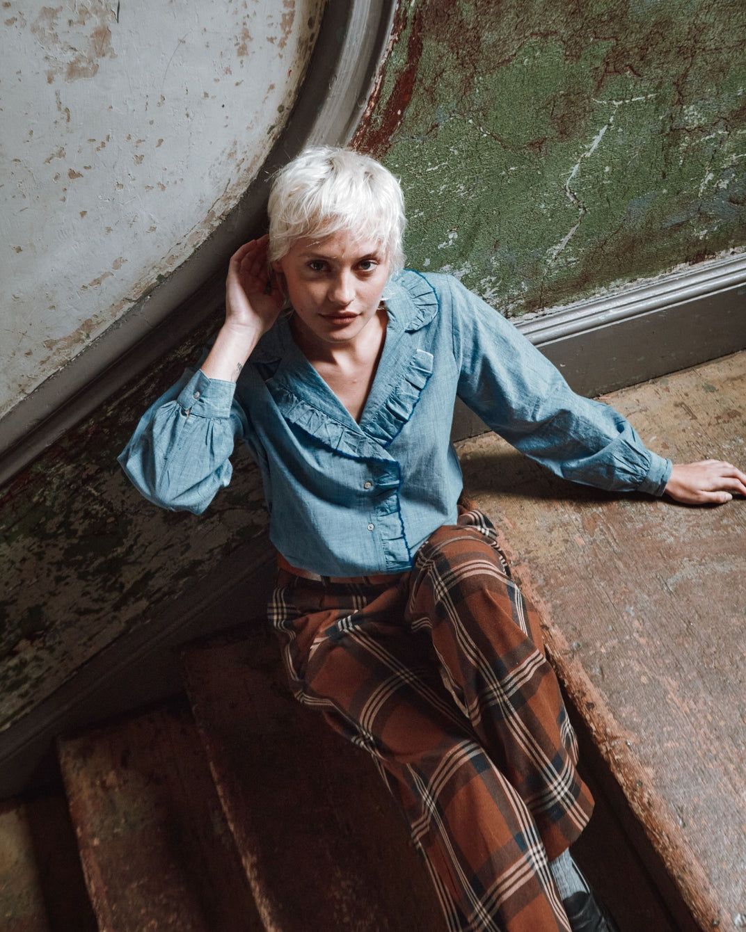 chambray chambray shirt