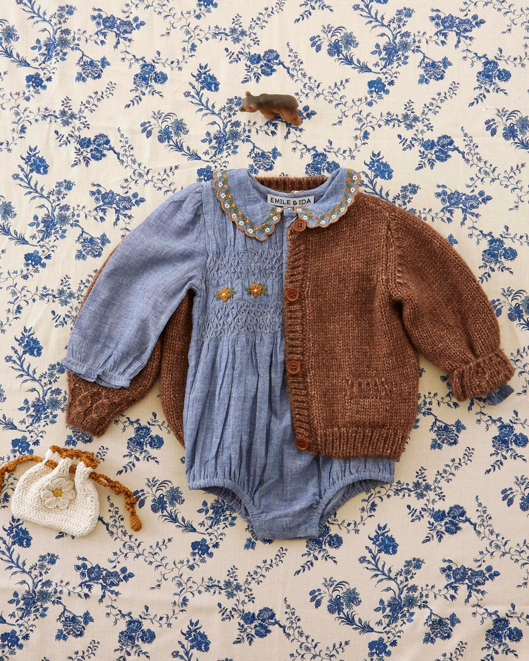 Cardigan ultra doux châtaigne