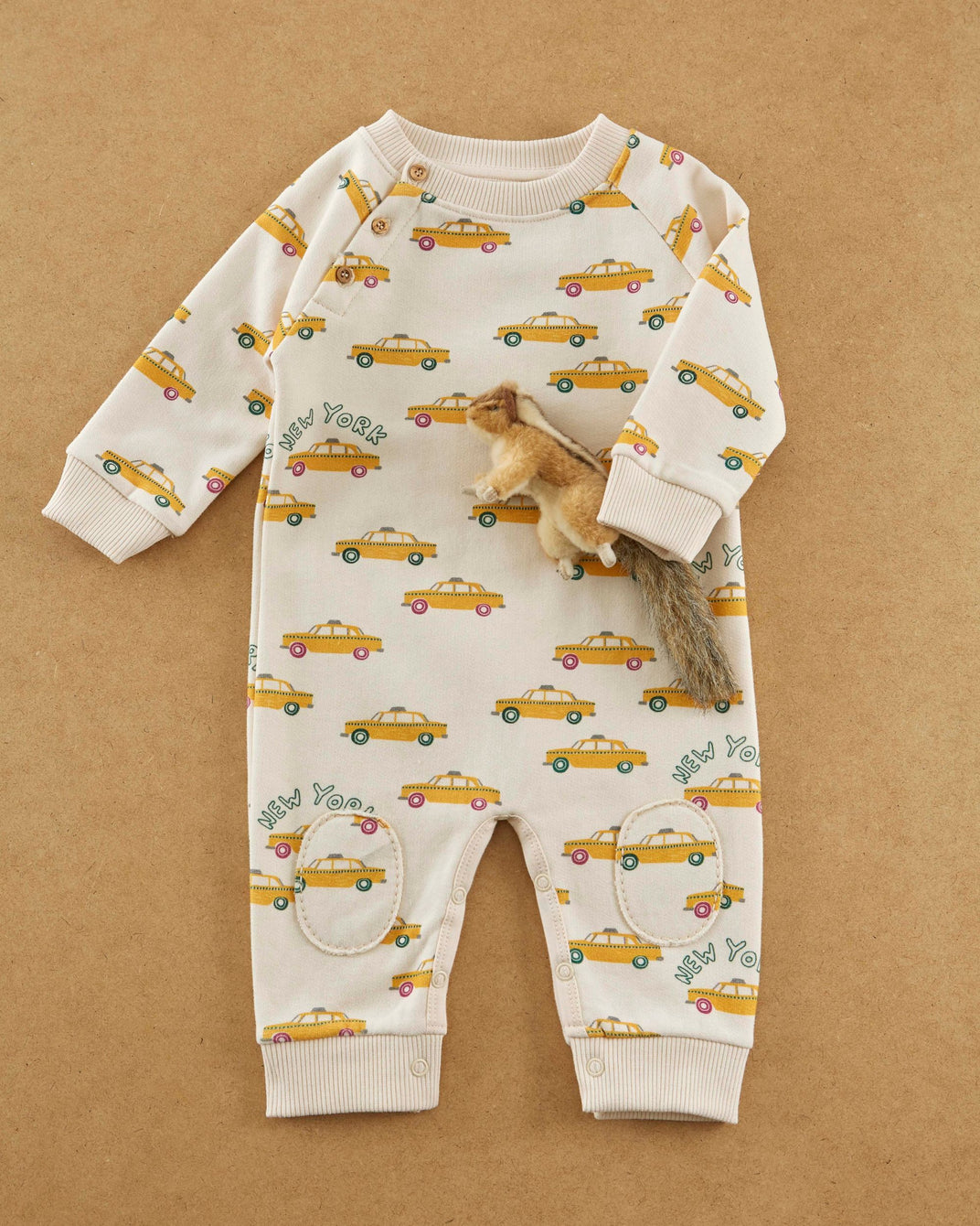 Combinaison taxis coton bio écru