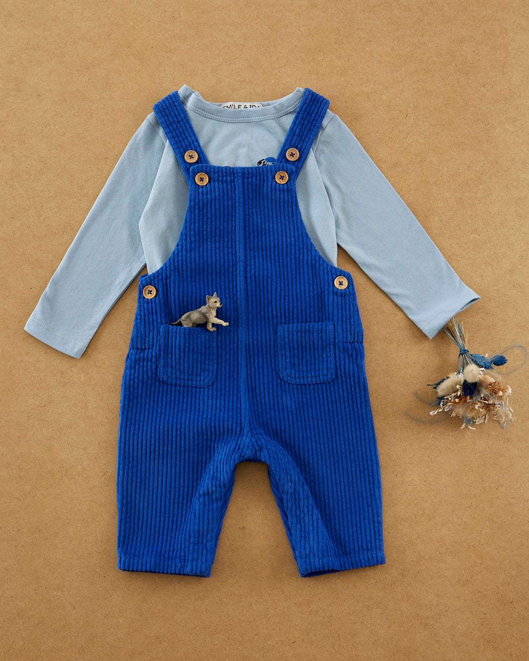 T-shirt dalmatien coton bio ciel