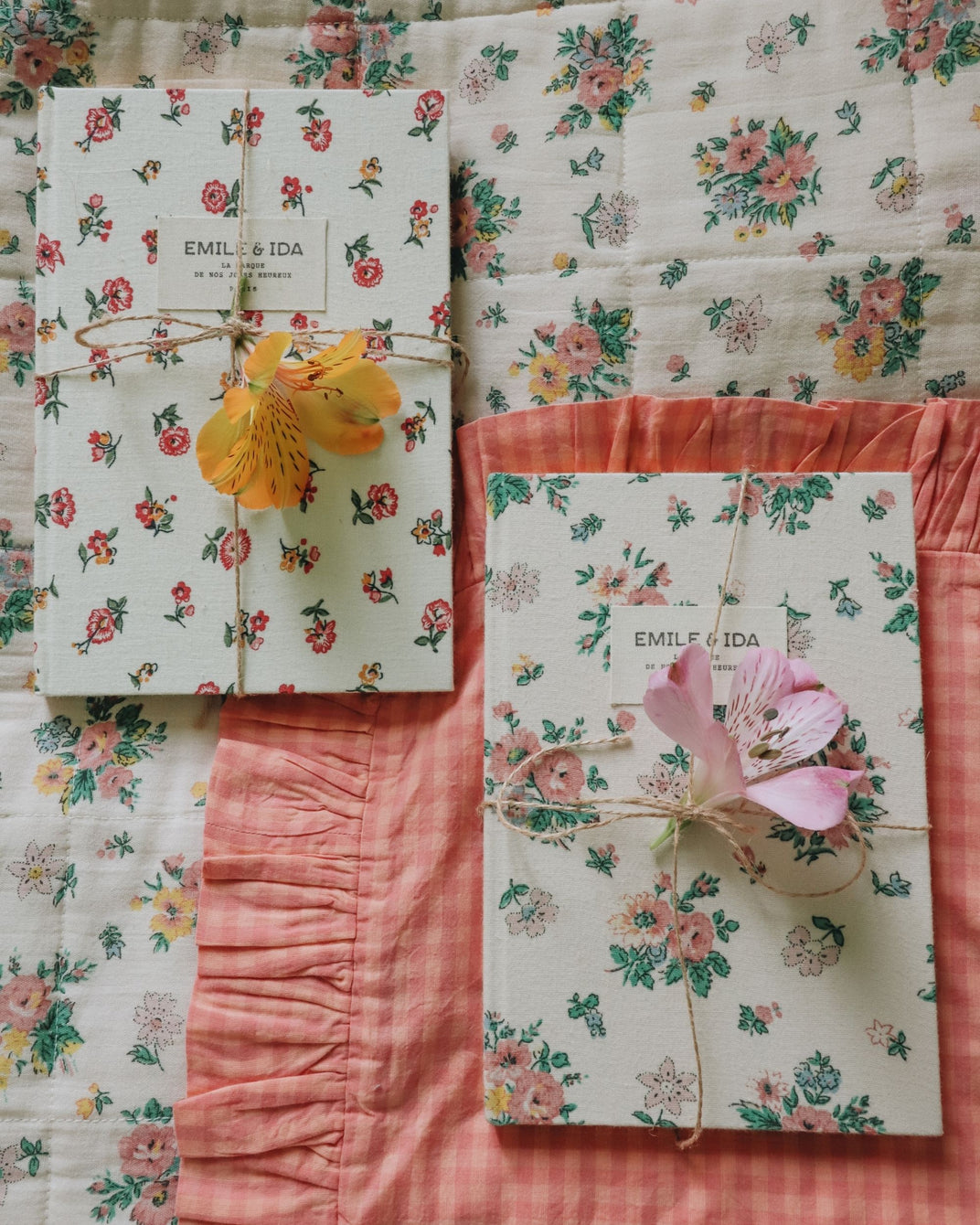 Cahier à fleurs floresco