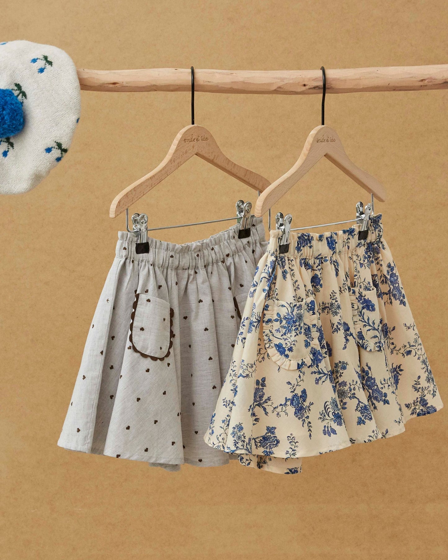 heart-shaped jacquard petticoat