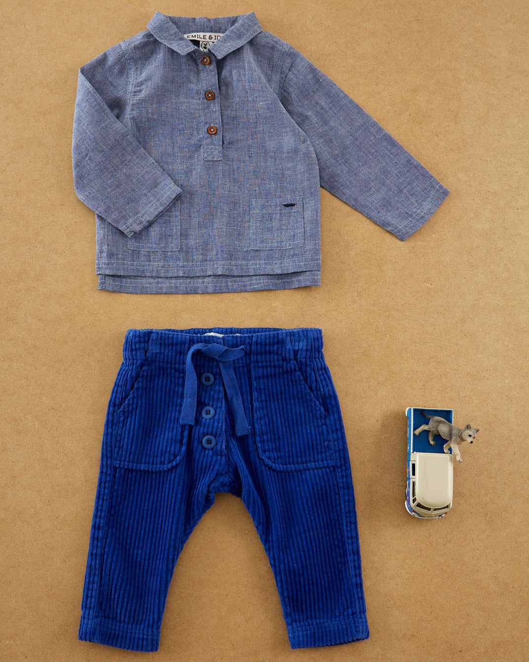 chambray kurta chambray