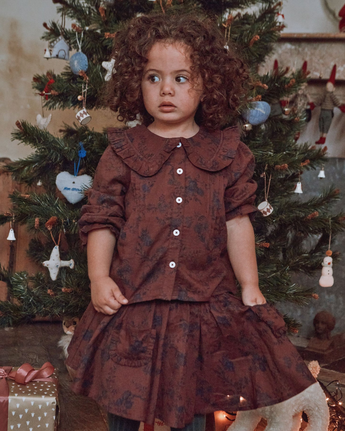 Blouse orchid violine