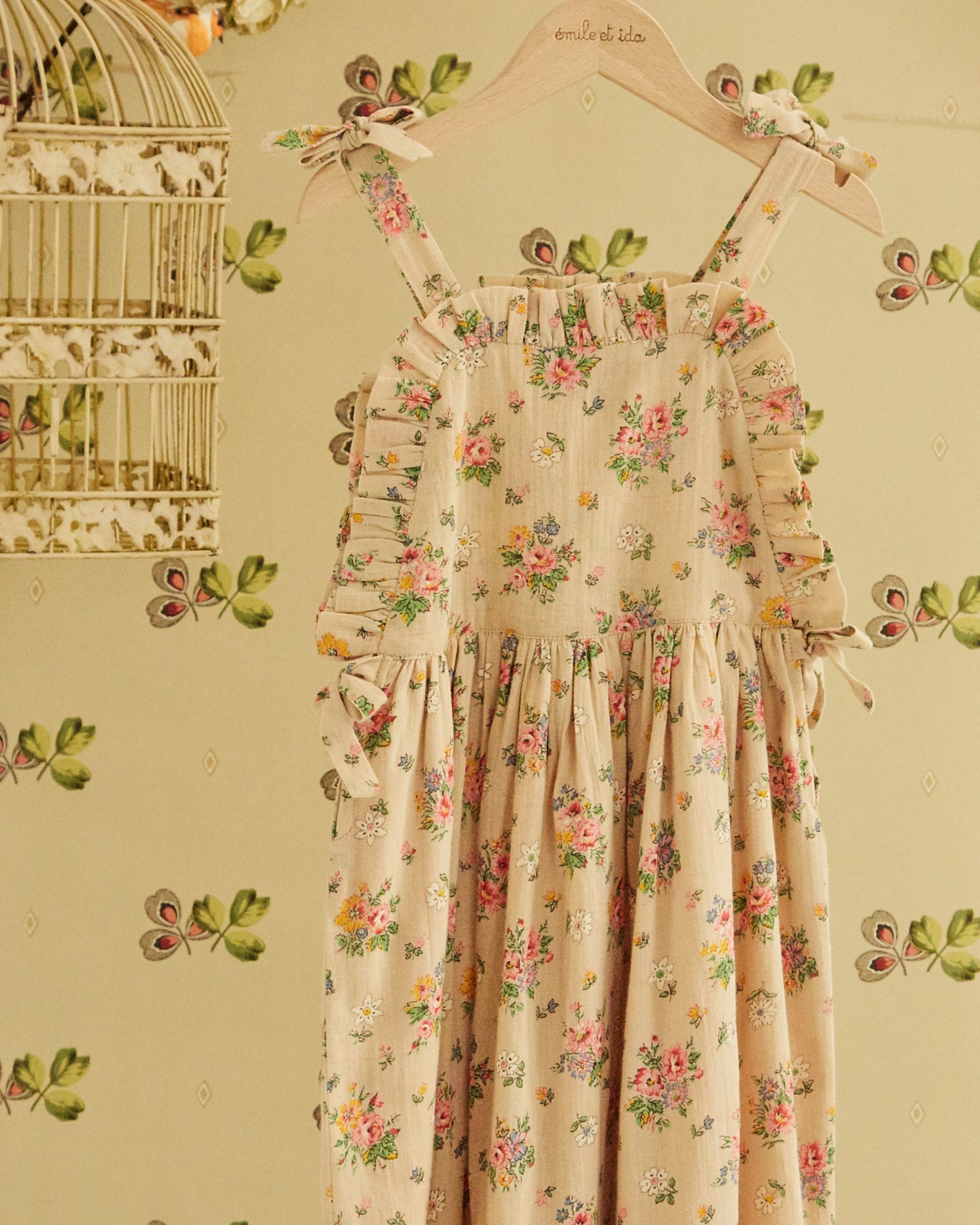 Robe longue vintage floral