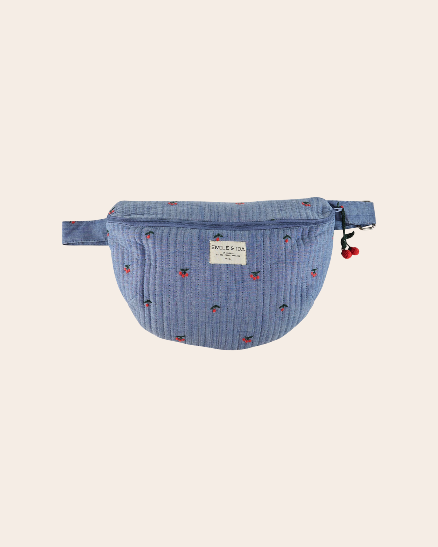 Sac banane - Chambray cherry