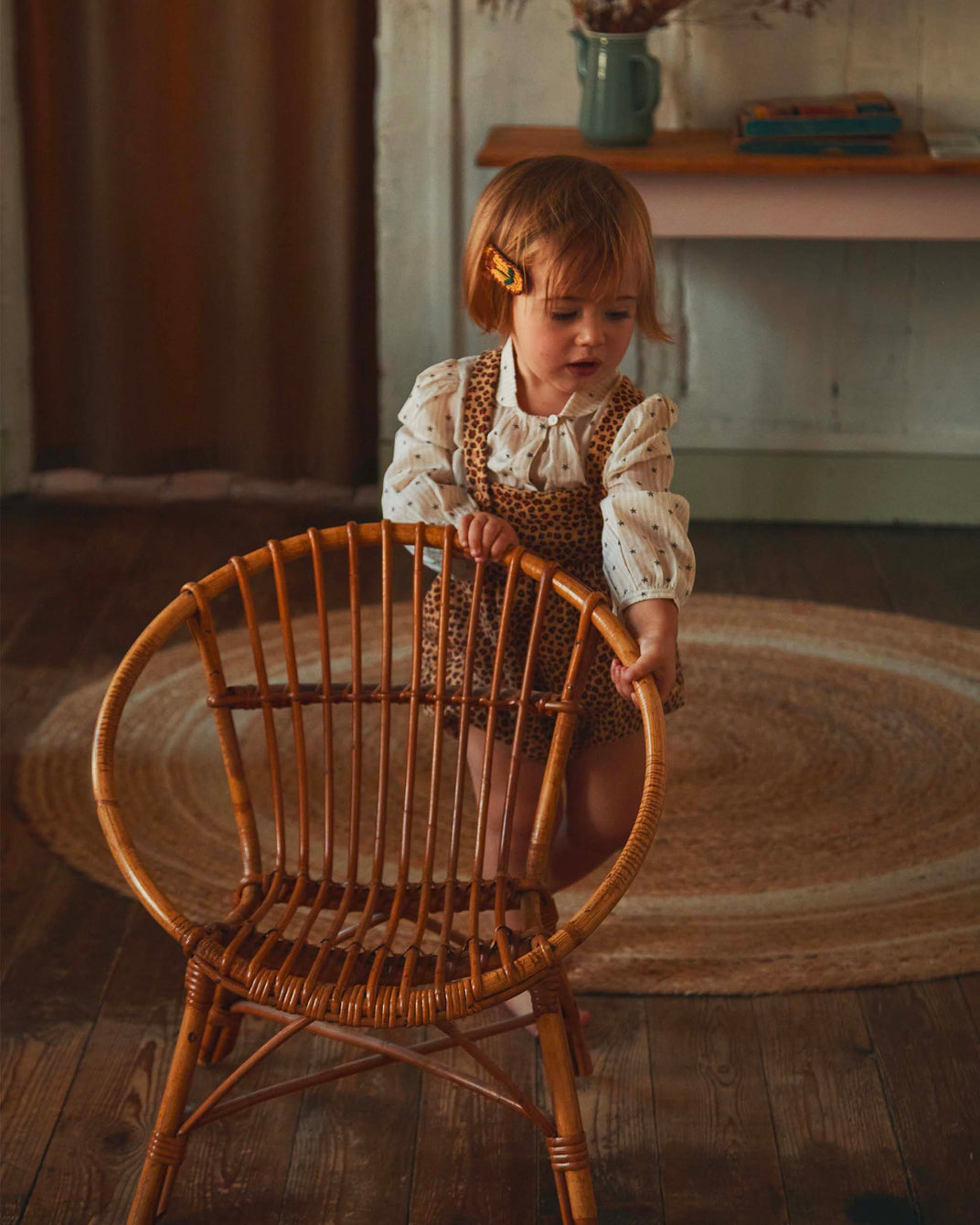 Blouse étoile écru